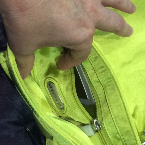 BOTKIER Lime Satin bag